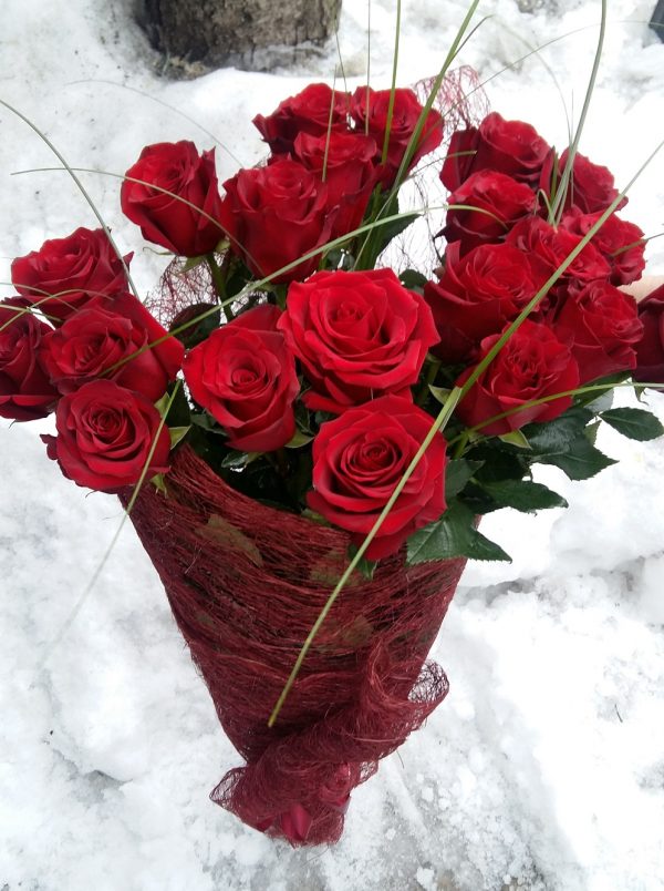 Букет "21 красная роза"